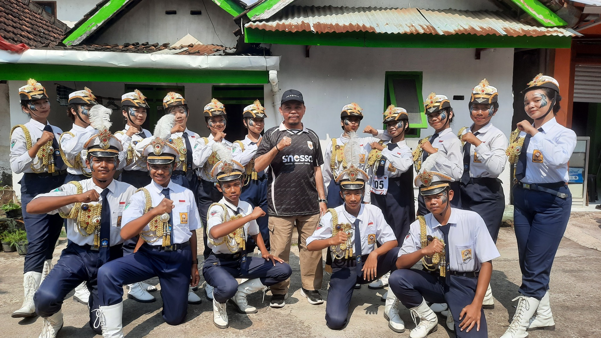 Semangat Lomba Gerak Jalan PHBN 2025