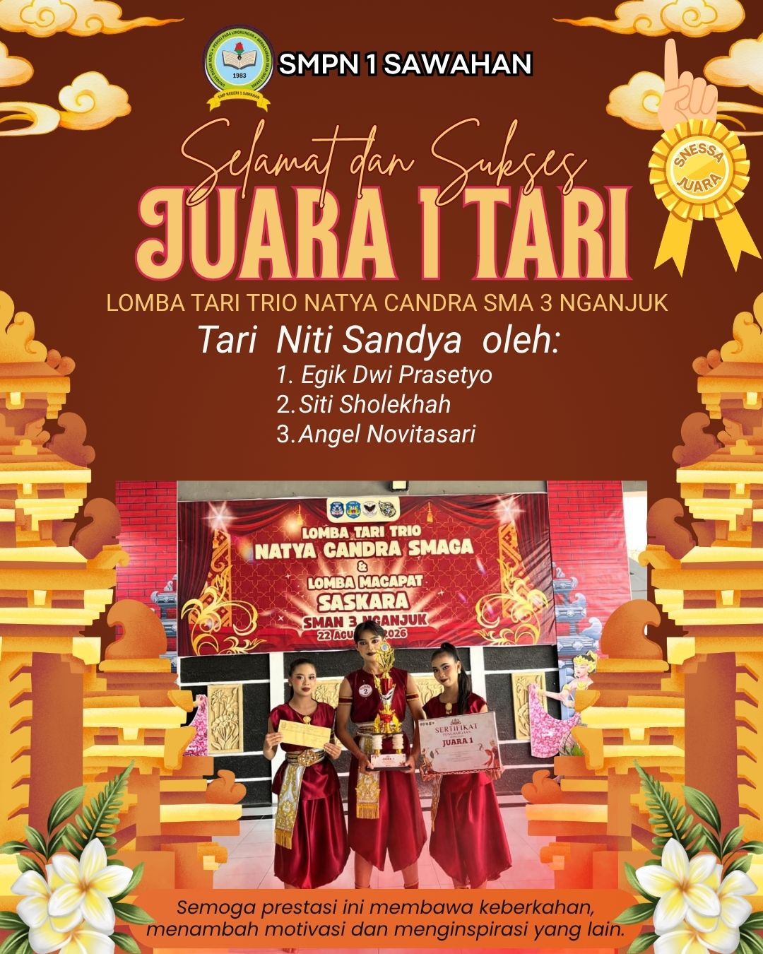 Juara 1 Tari