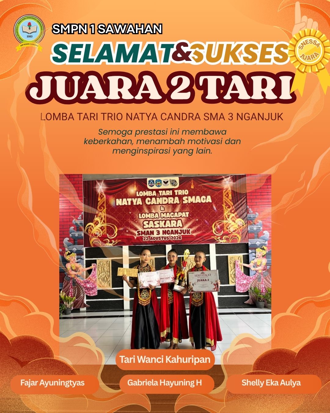 Juara 2 Tari
