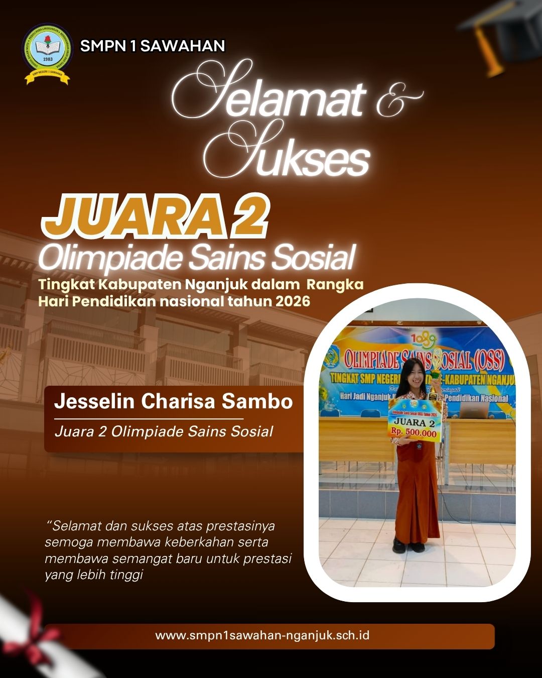 Juara 2 OSS ( Olimpiade Sains Sosial )