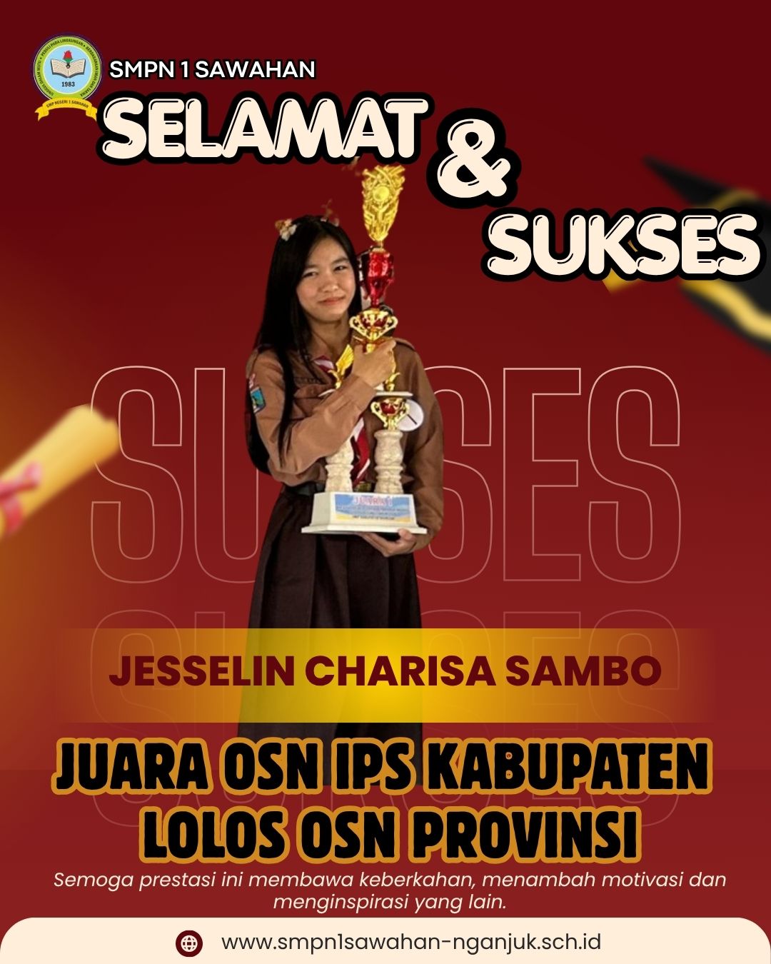 Juara 3 OSN IPS Kaabupaten Nganjuk
